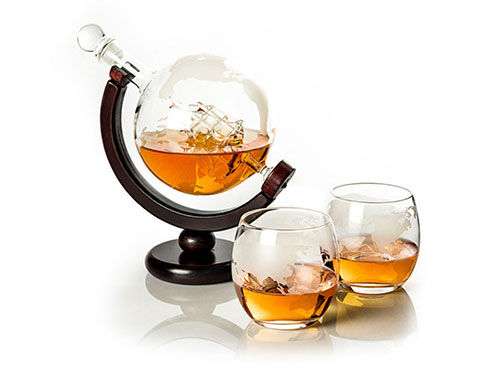 地球儀茶杯